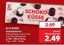 Kaufland K-CLASSIC Schokoküsse Angebot