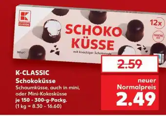 Kaufland K-CLASSIC Schokoküsse Angebot