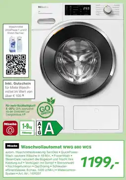 EP Miele Waschvollautomat WWG 880 WCS Angebot