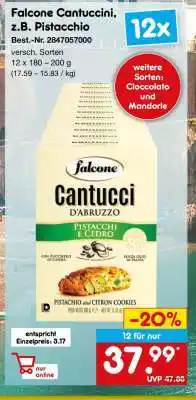 Netto Marken-Discount Falcone Cantuccini, z.B. Pistacchio Angebot