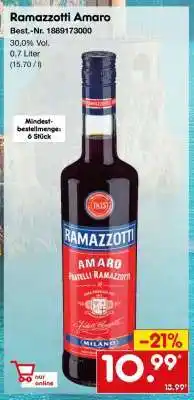 Netto Marken-Discount Ramazzotti Amaro Angebot
