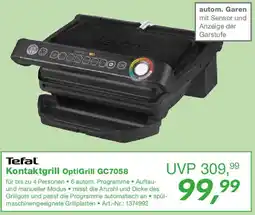 EP Tefal Kontaktgrill OptiGrill GC7058 Angebot