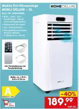 Netto Marken-Discount Mobile 5in1 Klimaanlage MOKLI DELUXE – XL Angebot