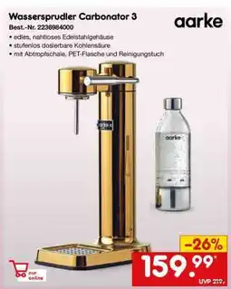 Netto Marken-Discount Wassersprudler Carbonator 3 Angebot