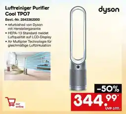 Netto Marken-Discount Luftreiniger Purifier Cool TP07 Angebot