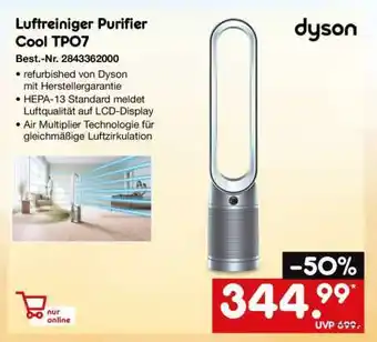 Netto Marken-Discount Luftreiniger Purifier Cool TP07 Angebot