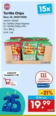Netto Marken-Discount Tortilla Chips Angebot