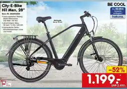 Netto Marken-Discount City-E-Bike Hil Men, 28 Angebot