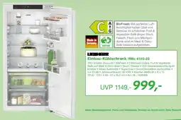 EP LIEBHERR Einbau-Kühlschrank IRBC 4120-22 Angebot