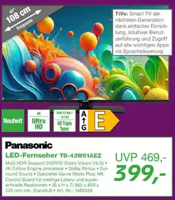 EP Panasonic LED-Fernseher TB-43W61AEZ Angebot