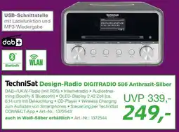 EP TechniSat Design-Radio DIGITRADIO 586 Anthrazit-Silber Angebot