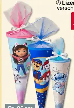 Woolworth Lizenz-Schultüten Angebot
