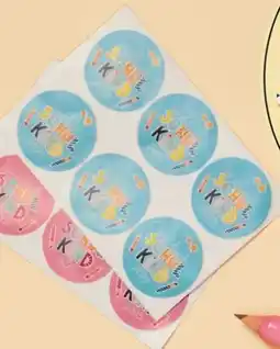 Woolworth Sticker Angebot