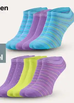 Woolworth Damen Sneakersocken 3er Pack Angebot
