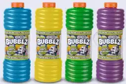 Woolworth Seifenblasenflüssigkeit Bubblz Angebot