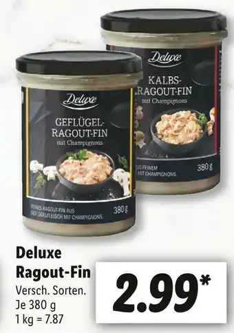 Lidl Deluxe ragout-fin Angebot