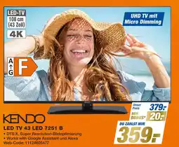 Expert Kendo led tv 43 led 7251 b Angebot