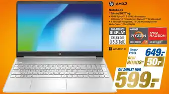 Expert Hp notebook 15s-eq2677ng Angebot