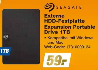 Expert Seagate externe hdd-festplatte expansion portable drive 1tb Angebot