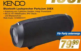 Expert Kendo bluetooth lautsprecher partyjam 25ex Angebot