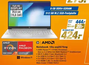 Expert Hp notebook 15s-eq2575ng Angebot