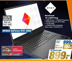 Expert Omen notebook 16-xd0674ng Angebot