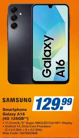 Expert Samsung smartphone galaxy a16 Angebot
