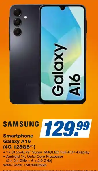 Expert Samsung smartphone galaxy a16 Angebot