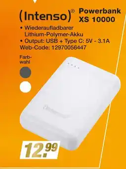 Expert Intenso powerbank xs 10000 Angebot