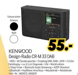 MEDIMAX Kenwood design-radio cr-m 33 dab Angebot