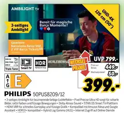 MEDIMAX Philips 50pus8209/12 uhd-4k Angebot