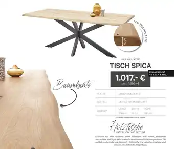 Kabs Polsterwelt Tisch spica Angebot
