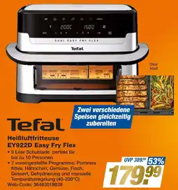 Expert Tefal heißluftfritteuse ey922d easy fry flex Angebot