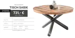Kabs Polsterwelt Tisch sabik Angebot