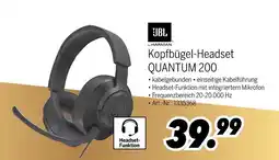 MEDIMAX Jbl kopfbügel-headset quantum 200 Angebot