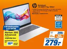 Expert Hp notebook 15-fd0617ng, silber Angebot