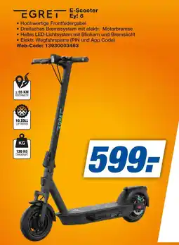 Expert Egret e-scooter ey! 6 Angebot