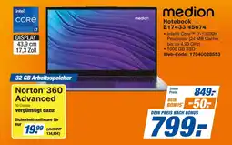 Expert Medion notebook e17433 45674 Angebot