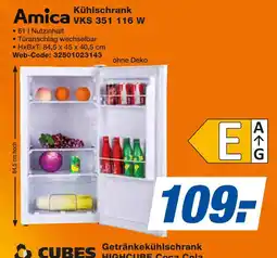 Expert Amica kühlschrank vks 351 116 w Angebot