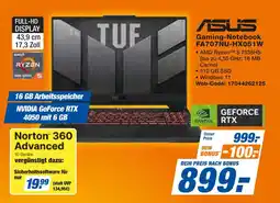 Expert Asus gaming-notebook Angebot