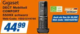 Expert Gigaset dect mobilteil comfort 550hx schwarz Angebot