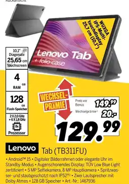 MEDIMAX Lenovo tab (tb311fu) Angebot