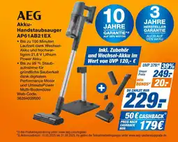 Expert Aeg akku-handstaubsauger ap61ab21ex Angebot
