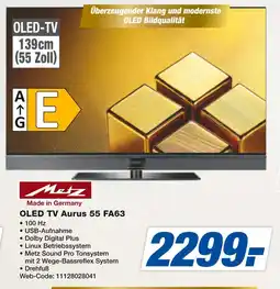 Expert Metz oled tv aurus 55 fa63 Angebot
