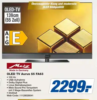 Expert Metz oled tv aurus 55 fa63 Angebot