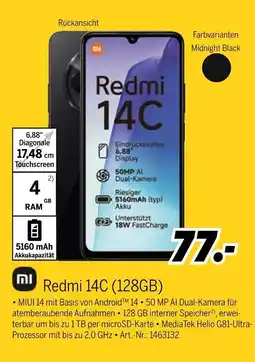 MEDIMAX Xiaomi redmi 14c (128gb) Angebot