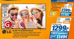 Expert Lg oled tv oled42c58la Angebot