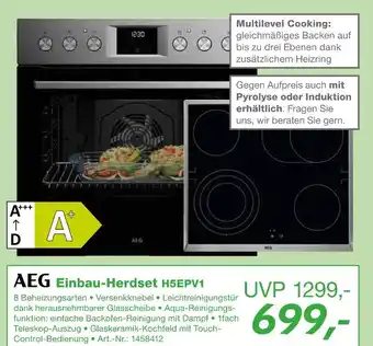 EP Aeg einbau-herdset h5epv1 Angebot