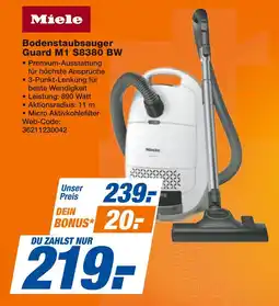 Expert Miele bodenstaubsauger guard m1 s8380 bw Angebot
