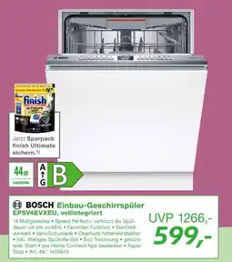EP Bosch einbau-geschirrspüler eps4vexeu, vollintegriert Angebot
